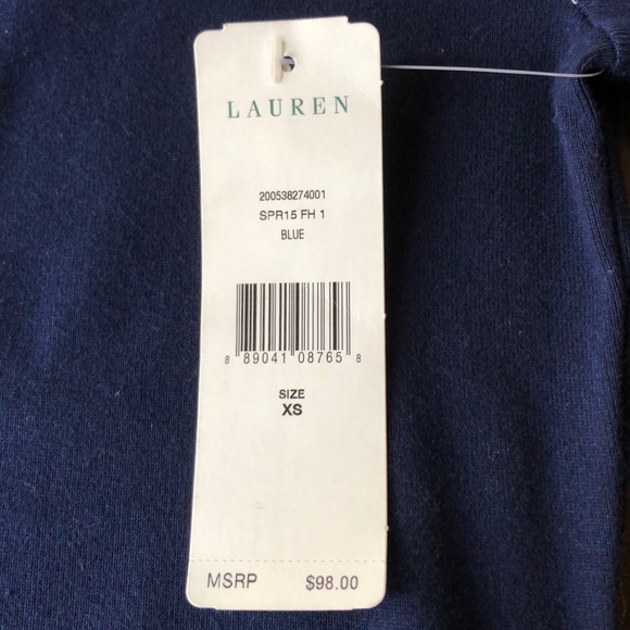 Ralph Lauren Blue and White Stripe Dress. - Picture 10 of 10